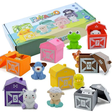 Children's Farm Playset | Learning Through Play - Montessori Educational
